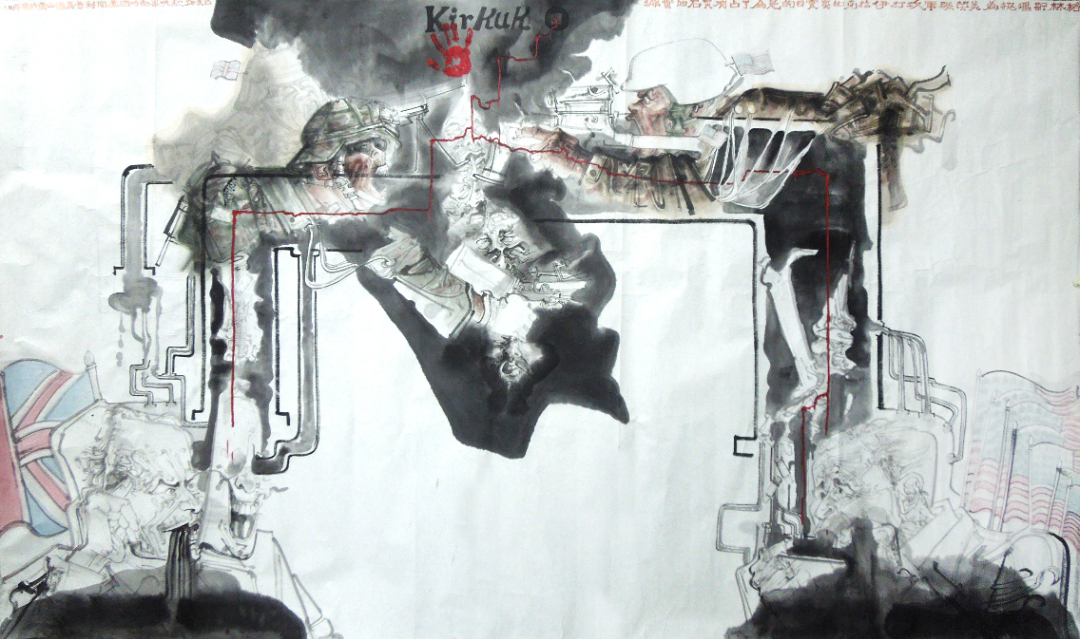 卢晓峰·《伊拉克战争系列》 | 描绘经过战火洗礼后人物的精神状态以及社会现实，画面极具视觉冲击力